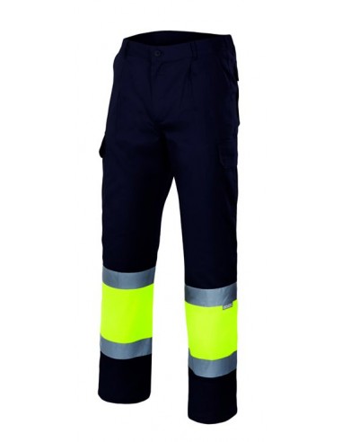 https://www.ropadetrabajo.com: Pantalón alta visibilidad bicolor Velilla 157