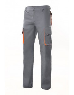 https://www.ropadetrabajo.com: Pantalón de trabajo bicolor Velilla 103004 2