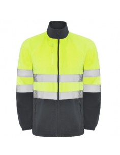 https://www.ropadetrabajo.com: Chaqueta polar bicolor alta visibilidad Altair Roly 2