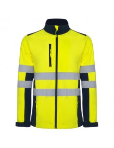 https://www.ropadetrabajo.com: Softshell bicolor allta visibilidad Antares Roly