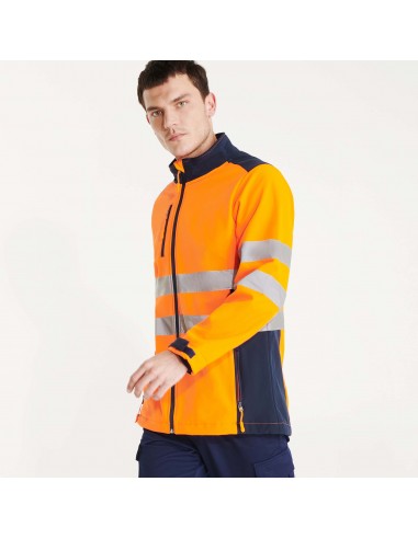 https://www.ropadetrabajo.com: Softshell bicolor allta visibilidad Antares Roly
