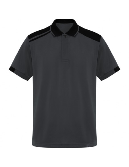 https://www.ropadetrabajo.com: Polo de trabajo en manga corta combinado Samurai Roly
