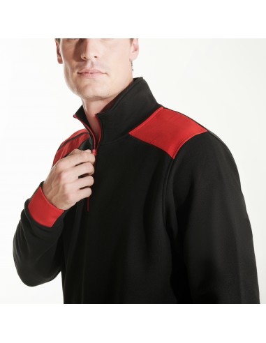 https://www.ropadetrabajo.com: Sudadera media cremallera combinada Maverick Roly