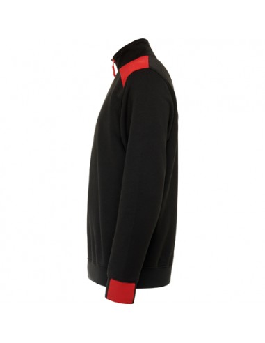 https://www.ropadetrabajo.com: Sudadera media cremallera combinada Maverick Roly