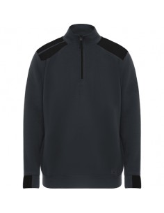 https://www.ropadetrabajo.com: Sudadera media cremallera combinada Maverick Roly 2