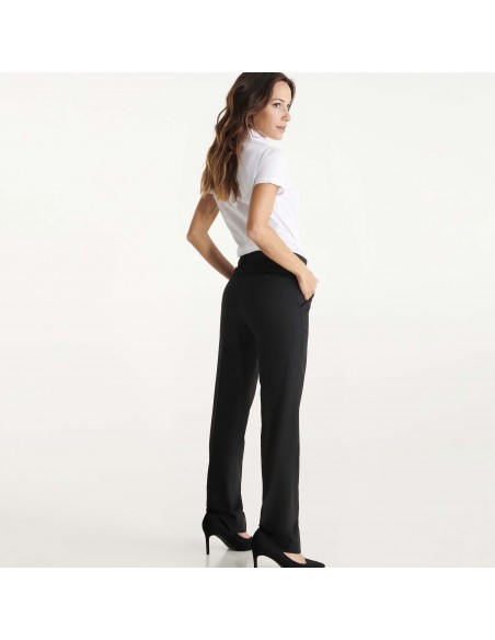 https://www.ropadetrabajo.com: Pantalón entallado para mujer Waitress Roly