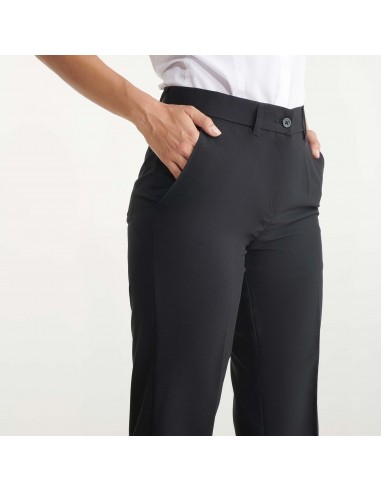 https://www.ropadetrabajo.com: Pantalón entallado para mujer Waitress Roly