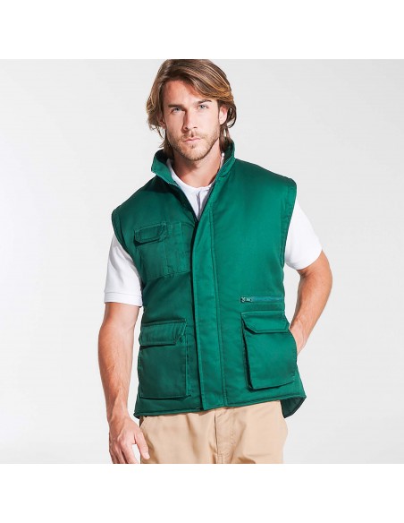 https://www.ropadetrabajo.com: Chaleco Multibolsillos Acolchado Almanzor Roly