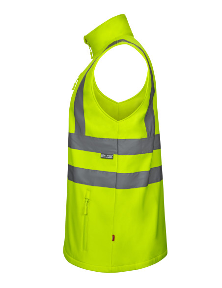 https://www.ropadetrabajo.com: Chaleco softshell alta visibilidad Velilla 305905