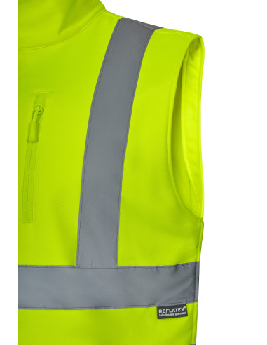 https://www.ropadetrabajo.com: Chaleco softshell alta visibilidad Velilla 305905