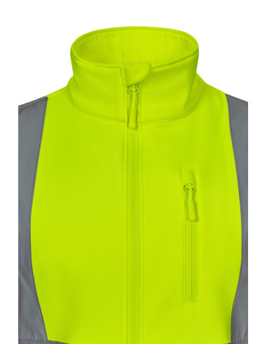 https://www.ropadetrabajo.com: Chaleco softshell alta visibilidad Velilla 305905