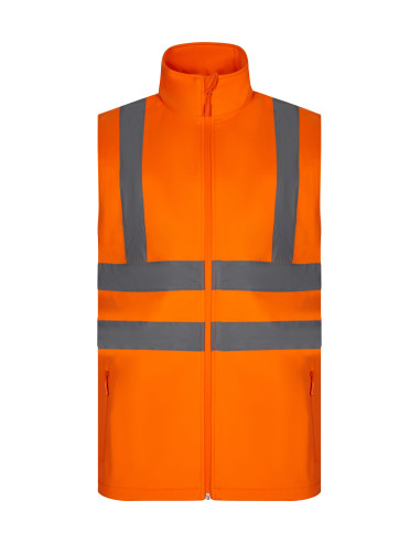 https://www.ropadetrabajo.com: Chaleco softshell alta visibilidad Velilla 305905