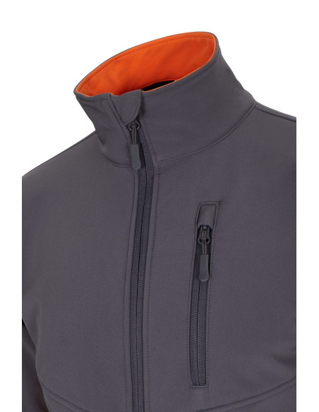 https://www.ropadetrabajo.com: Cazadora Softshell bicolor Velilla 106004