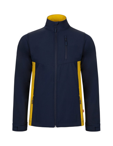 https://www.ropadetrabajo.com: Cazadora Softshell bicolor Velilla 106004