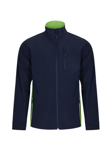 https://www.ropadetrabajo.com: Cazadora Softshell bicolor Velilla 106004