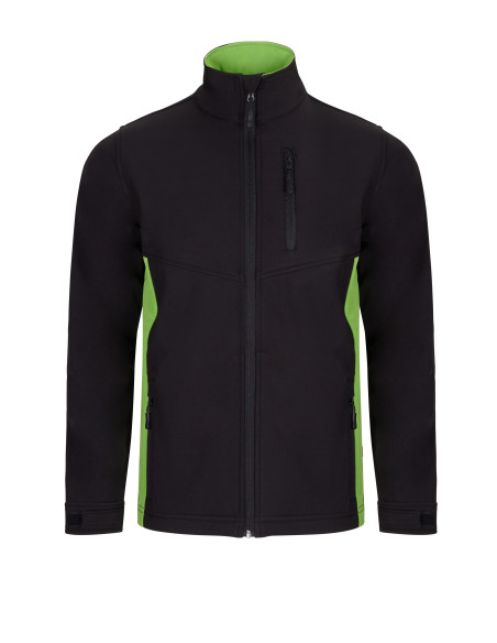 https://www.ropadetrabajo.com: Cazadora Softshell bicolor Velilla 106004