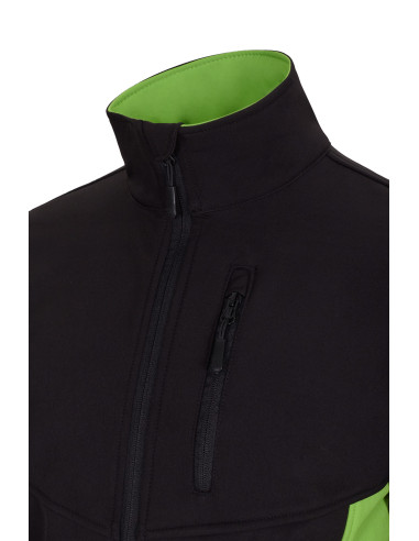 https://www.ropadetrabajo.com: Cazadora Softshell bicolor Velilla 106004