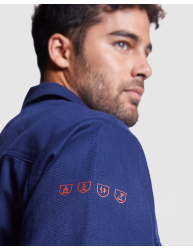 https://www.ropadetrabajo.com: Chaqueta laboral ignífuga unisex Cruiser Roly