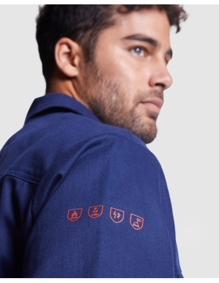 https://www.ropadetrabajo.com: Chaqueta laboral ignífuga unisex Cruiser Roly