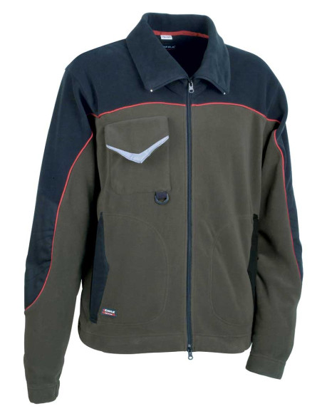 https://www.ropadetrabajo.com: Chaqueta polar bicolor cremallera entera Rider Cofra