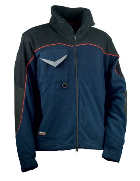 https://www.ropadetrabajo.com: Chaqueta polar bicolor cremallera entera Rider Cofra